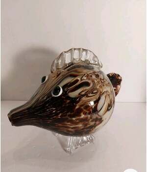 Art Glass Blowfish